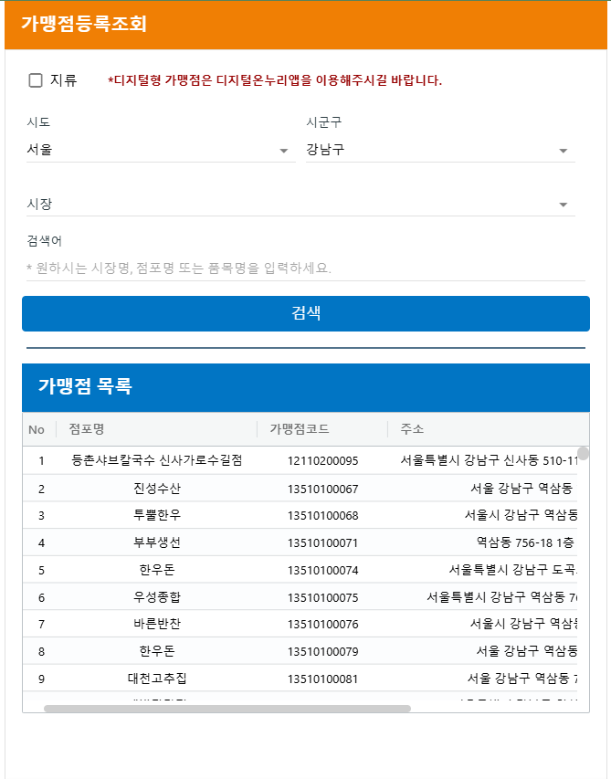 양산 온누리상품권 사용처·가맹점 조회 & 구매 방법 (2025) 4 양산 온누리상품권 사용처·가맹점 조회