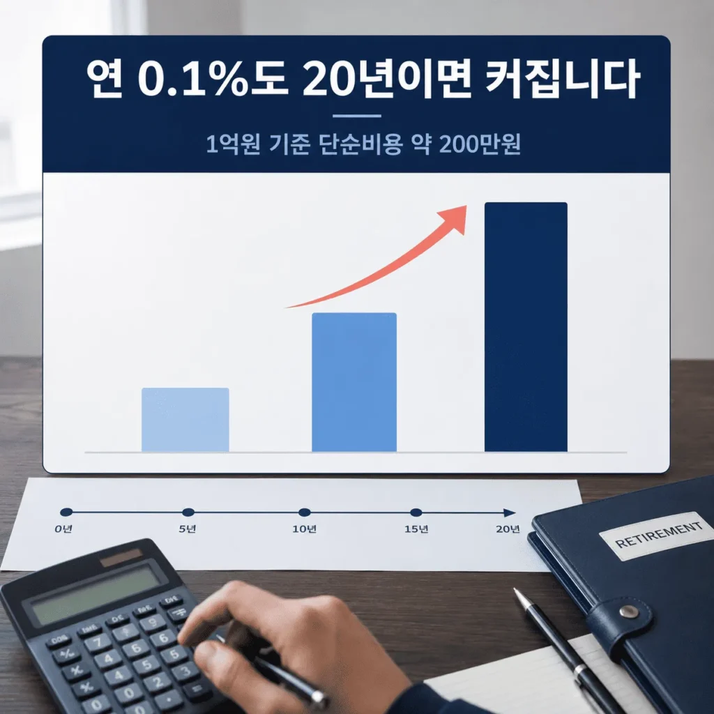 IRP 계좌 선택 기준|은행·증권사 수수료와 상품·연금수령 비교 5 수수료 차이는 실제로 얼마나 날까요?